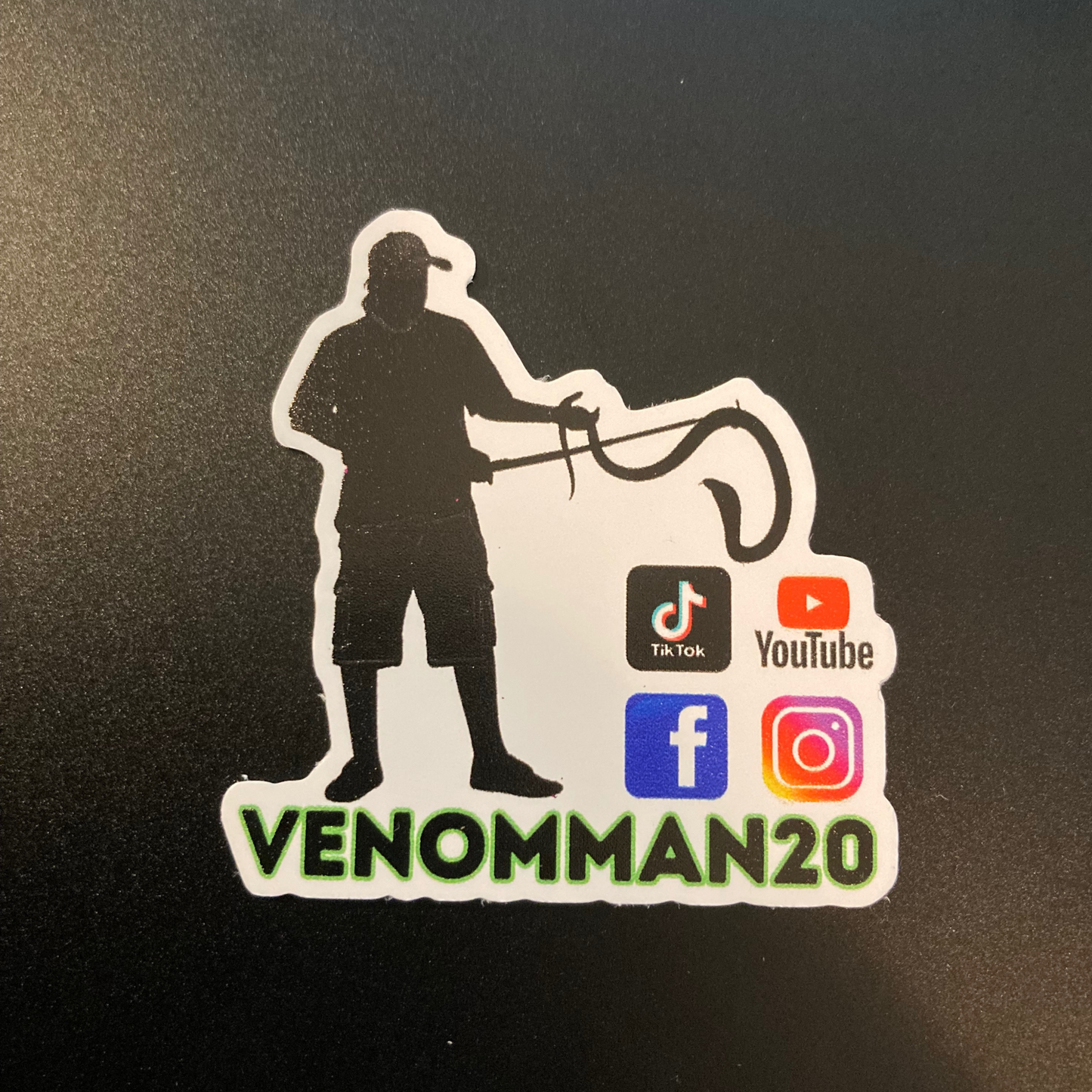 VENOMMAN20 2" Waterproof Sticker