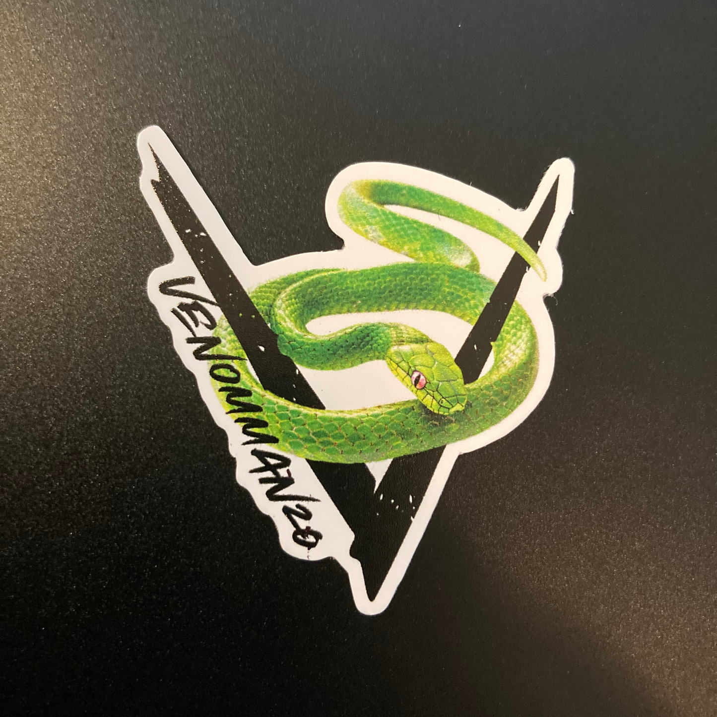 VENOMMAN20 Featuring Green Mamba 2" Waterproof Sticker