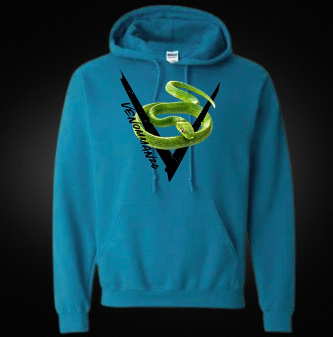 Venomman20 Featuring Green Mamba Unisex Hoodie