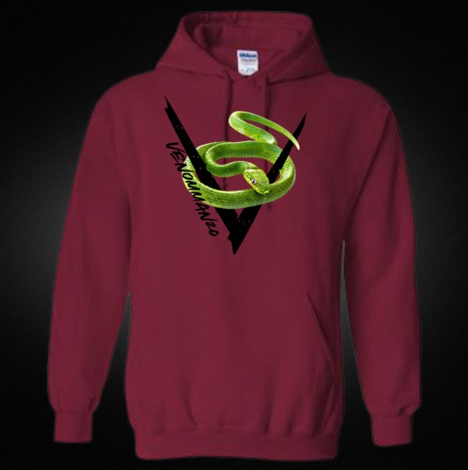 Venomman20 Featuring Green Mamba Unisex Hoodie