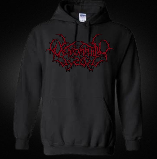 Venomman20 red with black outline Unisex Hoodie