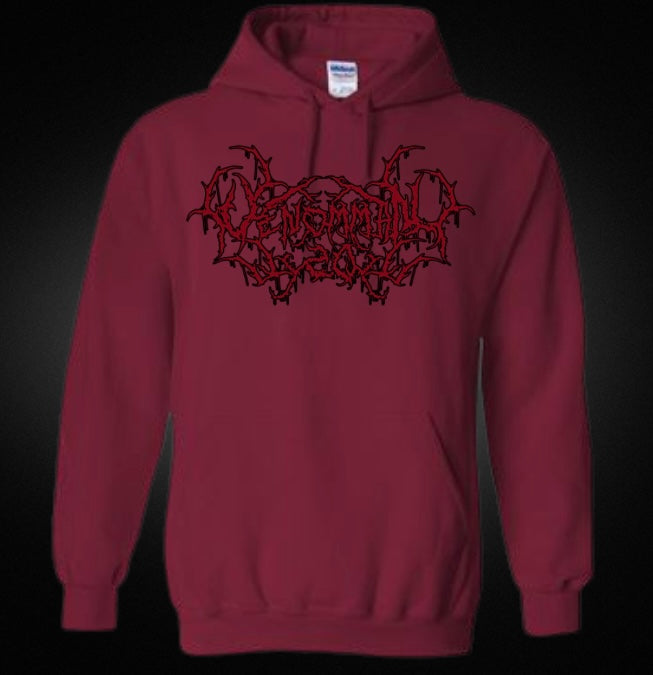 Venomman20 red with black outline Unisex Hoodie